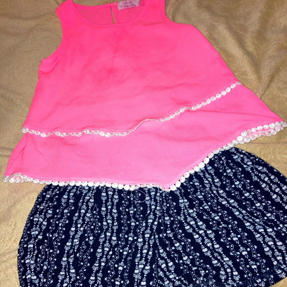 Girls Boutique 2 piece summer outfit